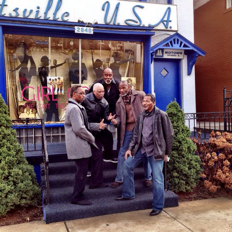 Group Men Singing at Hitsville